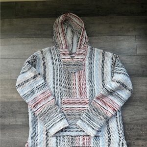 Ron Jon Cozy Black and Gray Knit Sweater